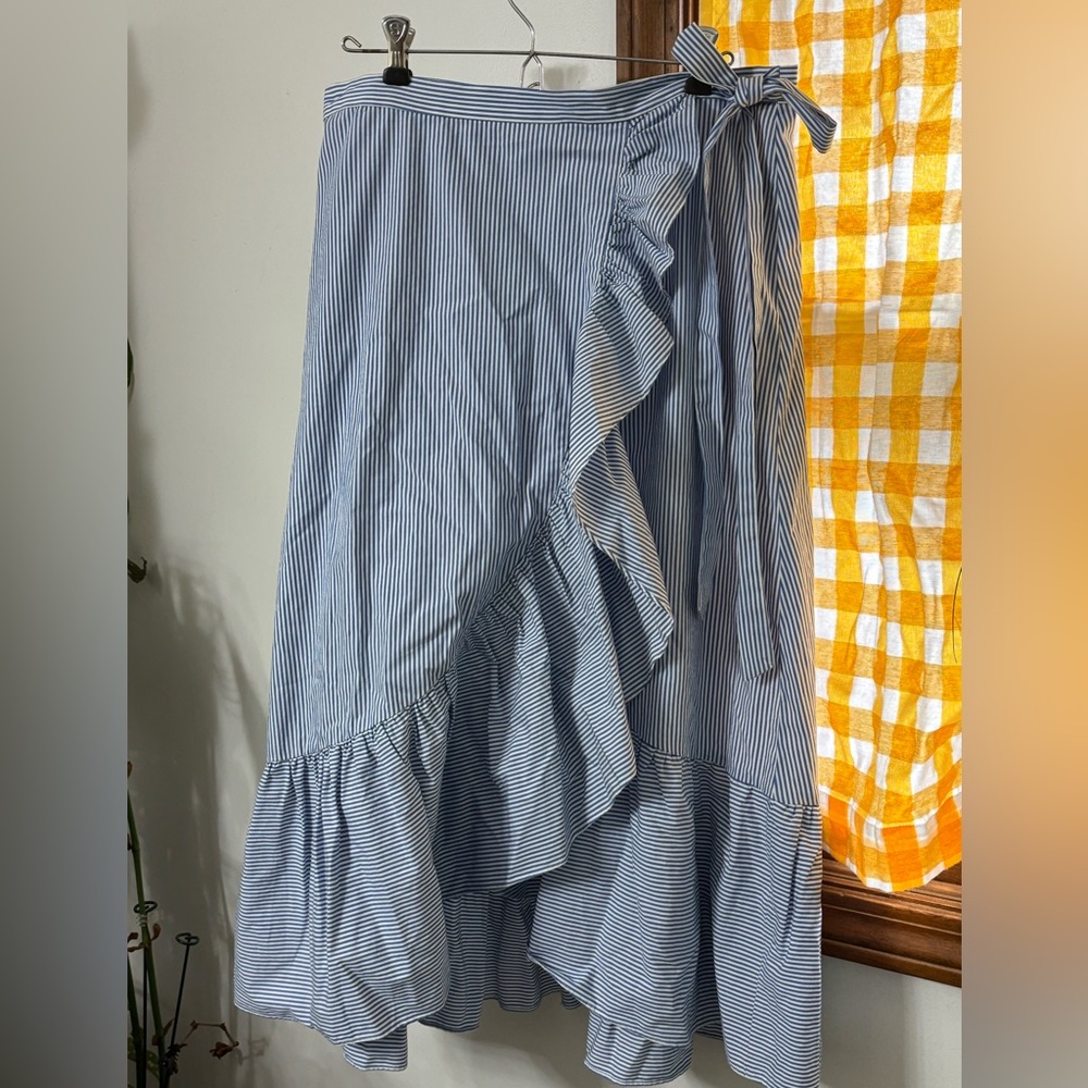Jcrew pin strip skirt